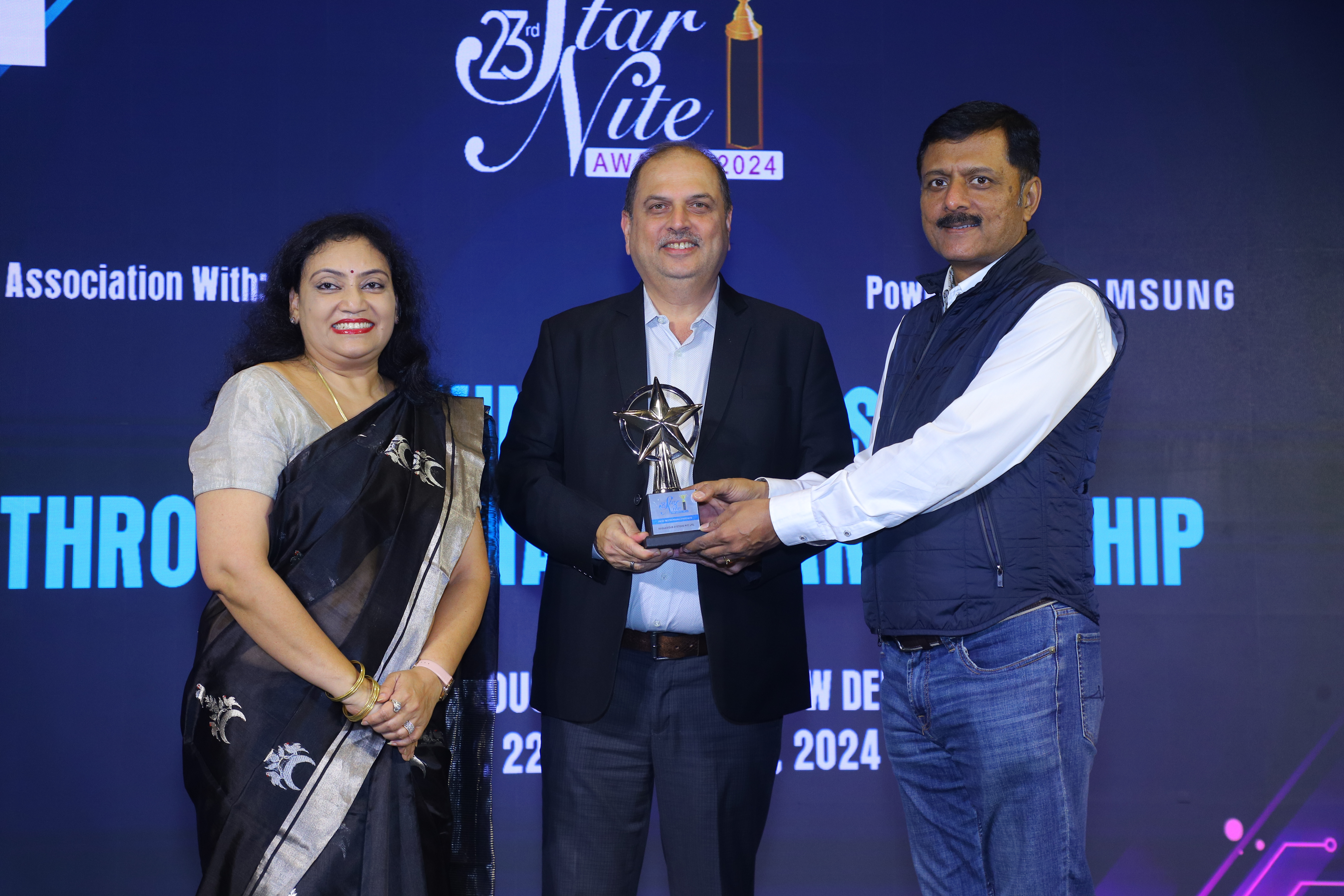 Eminent VARs of the Year 2024 Awards in the Category of - Best Networking Partner: Magnamious Systems Pvt. Ltd.