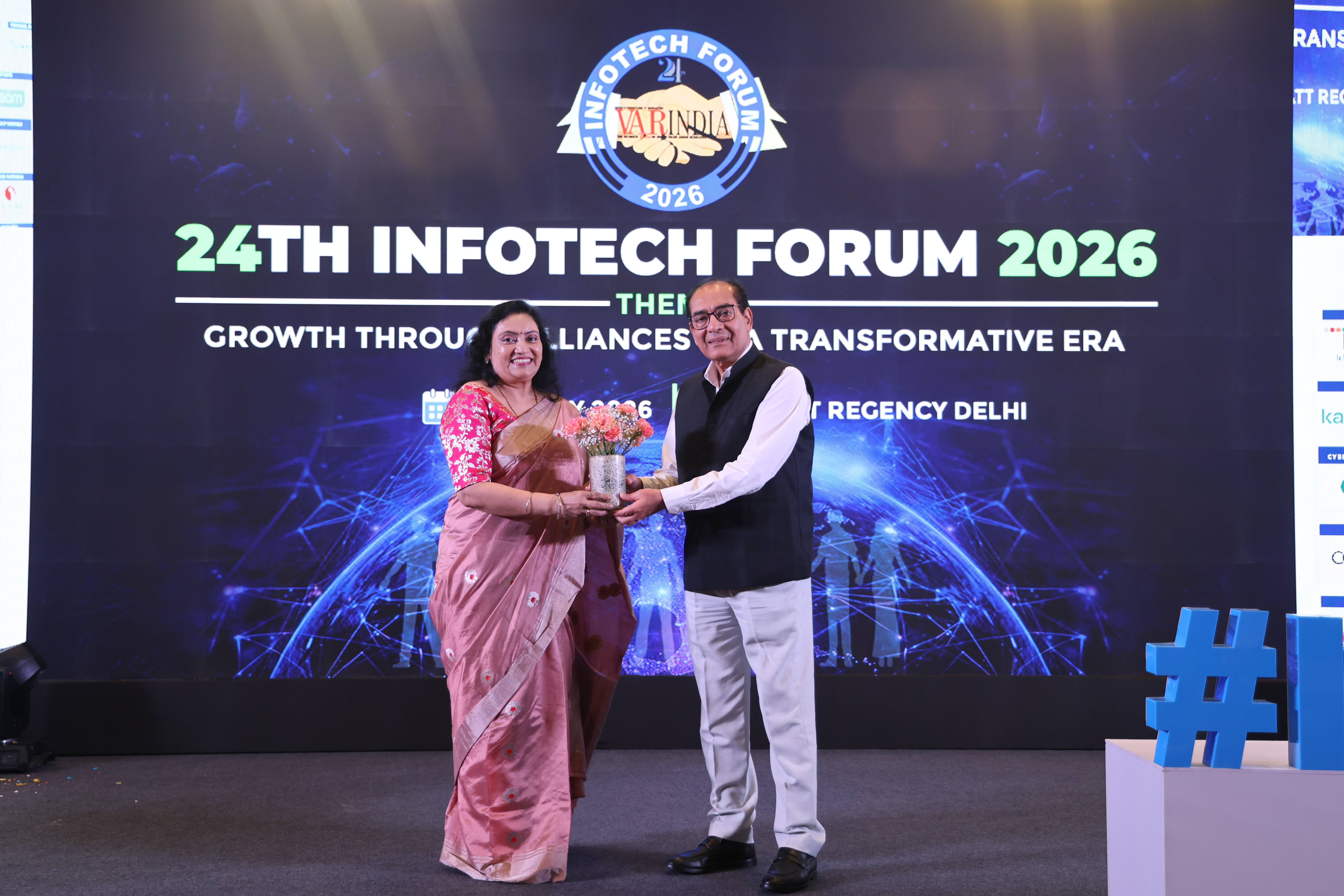 Welcoming Dr. Gulshan Rai, India's first National Cyber Security Coordinator, GOI