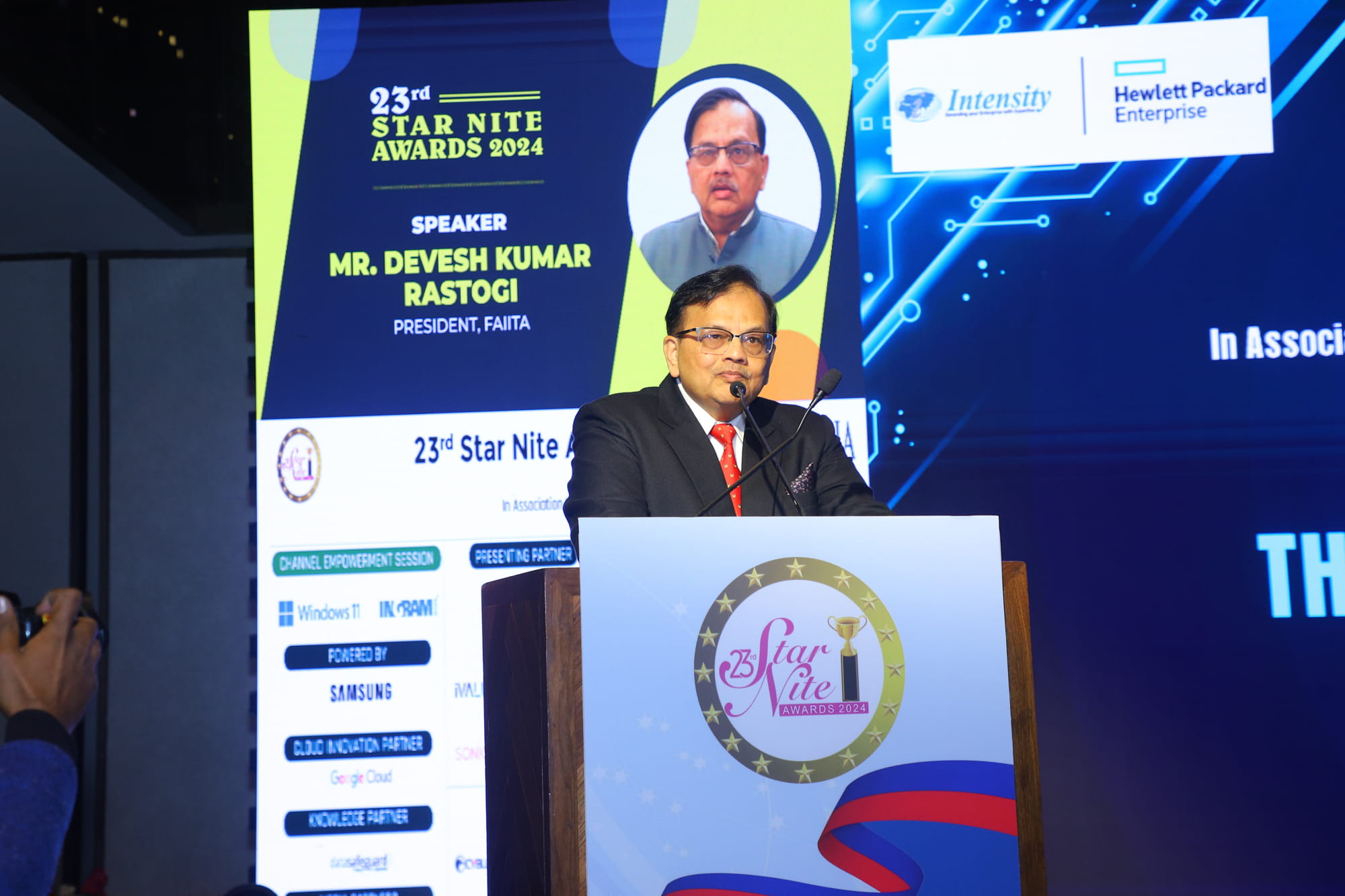 Welcome Address By  Mr. Devesh Ku. Rastogi, President- FAIITA
