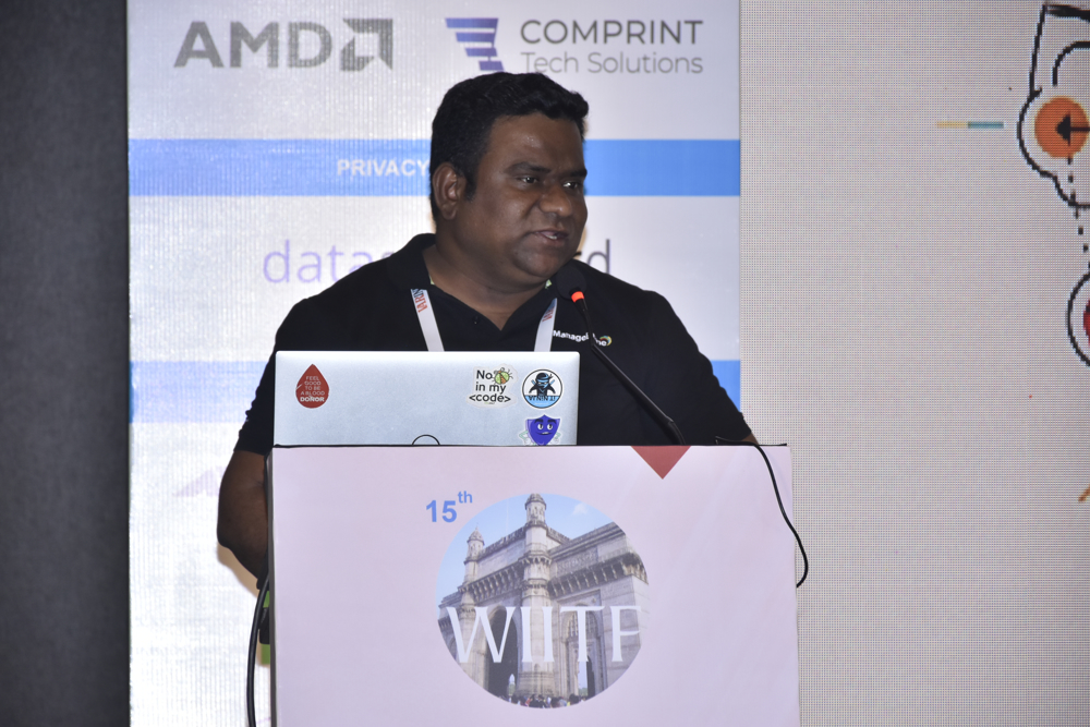 Presentation by  Mr. Nadeem Ahmed, Senior Technology Evangelist - ManageEngine, a division of Zoho Corp.