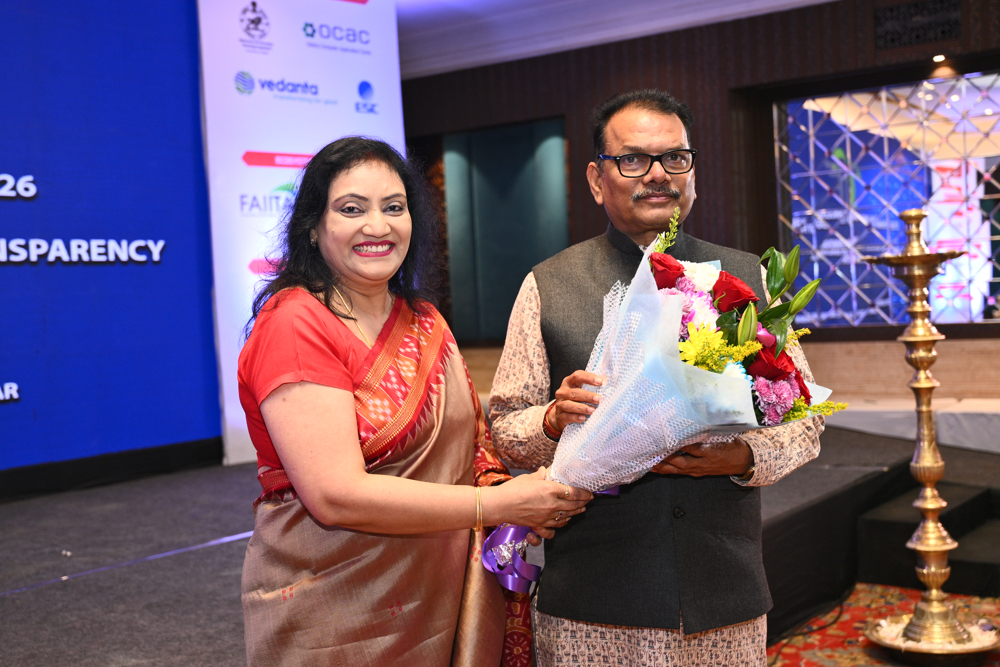 Welcoming Shri. Rabi Narayan Behera,Member Of Parliament- Govt. Of India