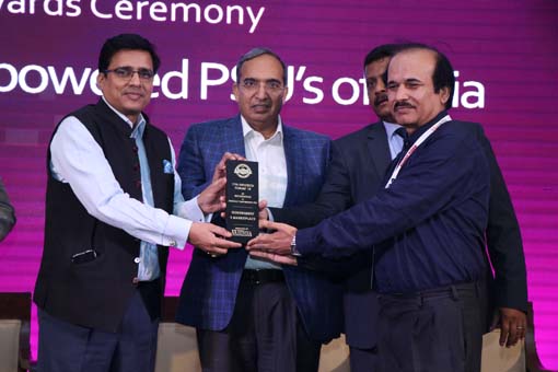 Government E Marketplace(GeM) receives Digital Empowered PSU of India Award at 3rd Cyber Security Conclave 2019