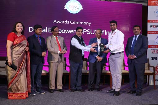 Artificial Limbs Manufacturing Corporation of India receives Digital Empowered PSU of India Award at 3rd Cyber Security Conclave 2019