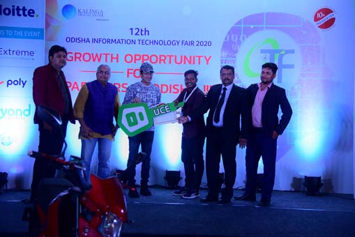 Man of the Tournament Award (e-Bike - Presented by UCE) Won by Mr. Sunil from BPO Convergence 