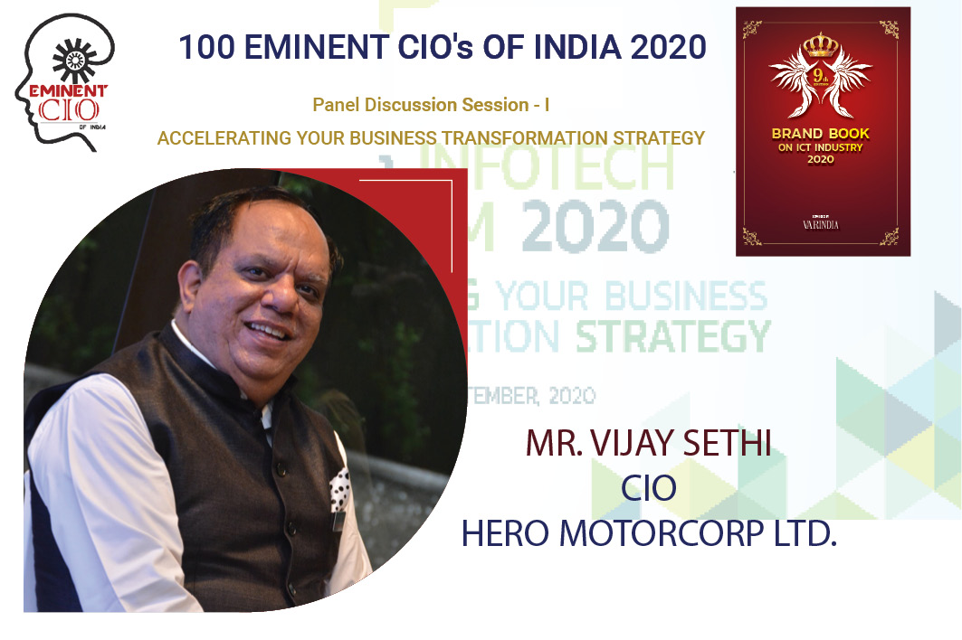 Mr. Vijay Sethi, CIO, Hero Motorcorp Ltd.