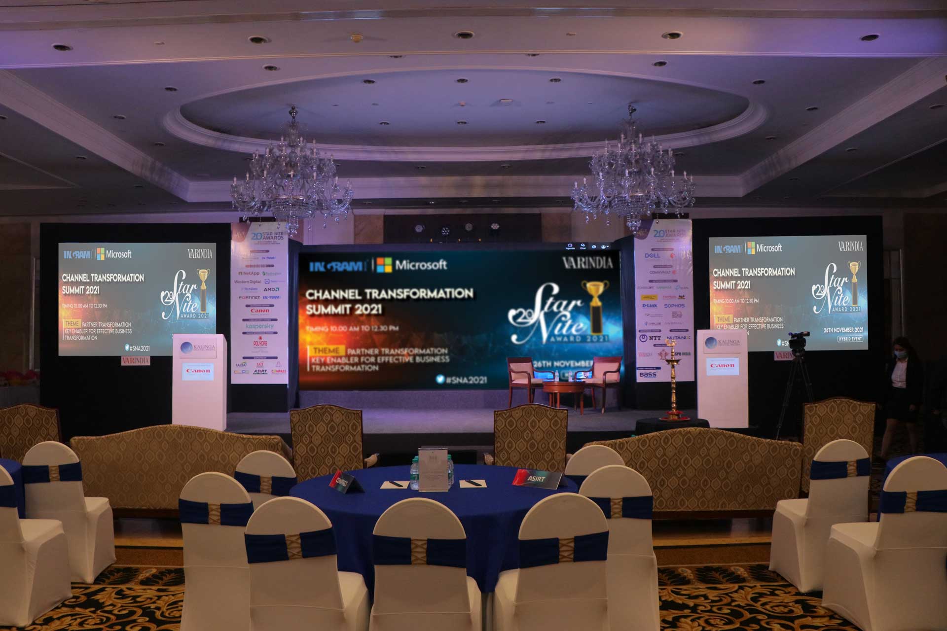 Product Display at 20th Star Nite Awards 2021