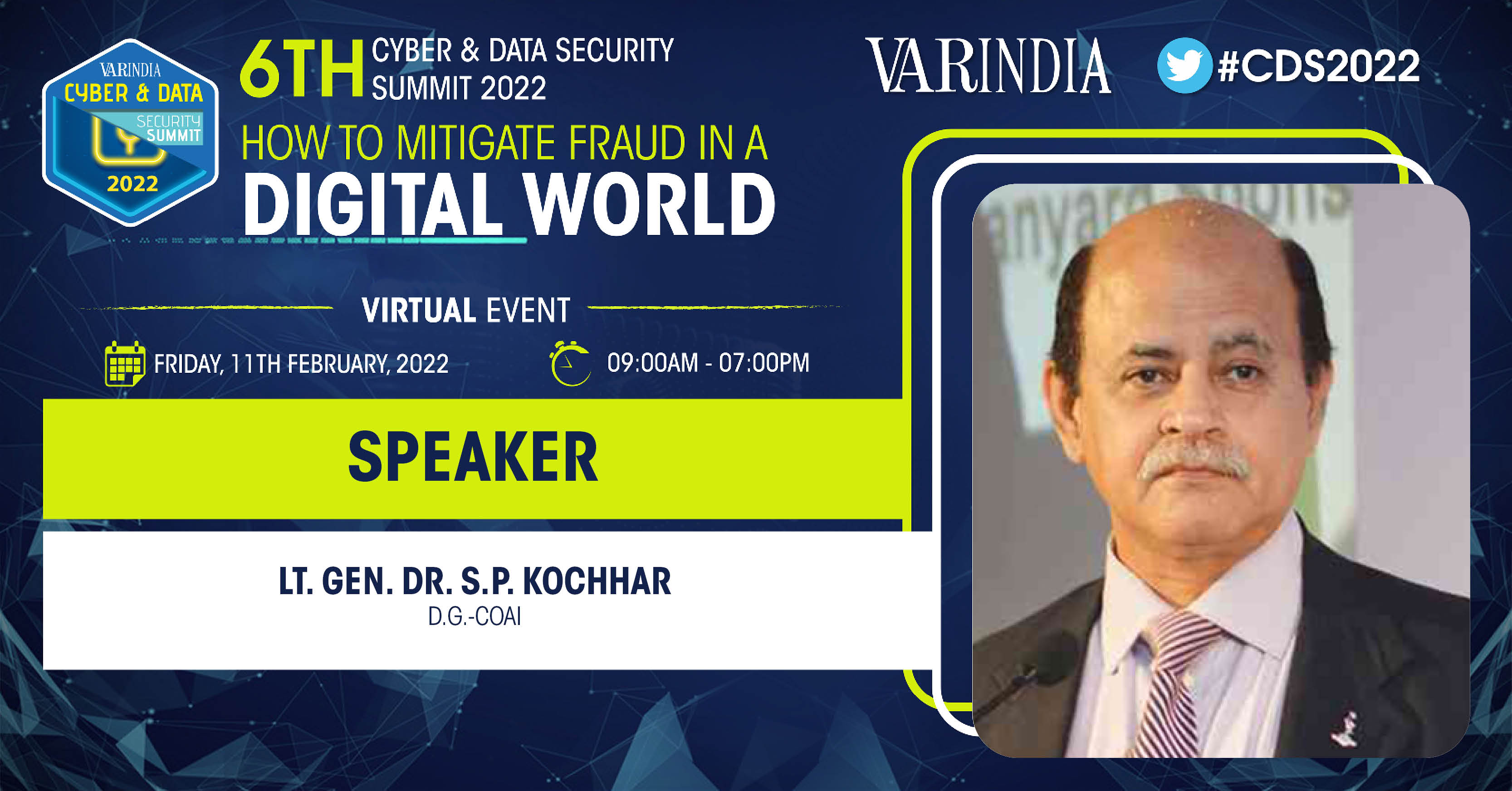 Keynote address by Lt. Gen. Dr. S.P. Kochhar, D.G.- COAI