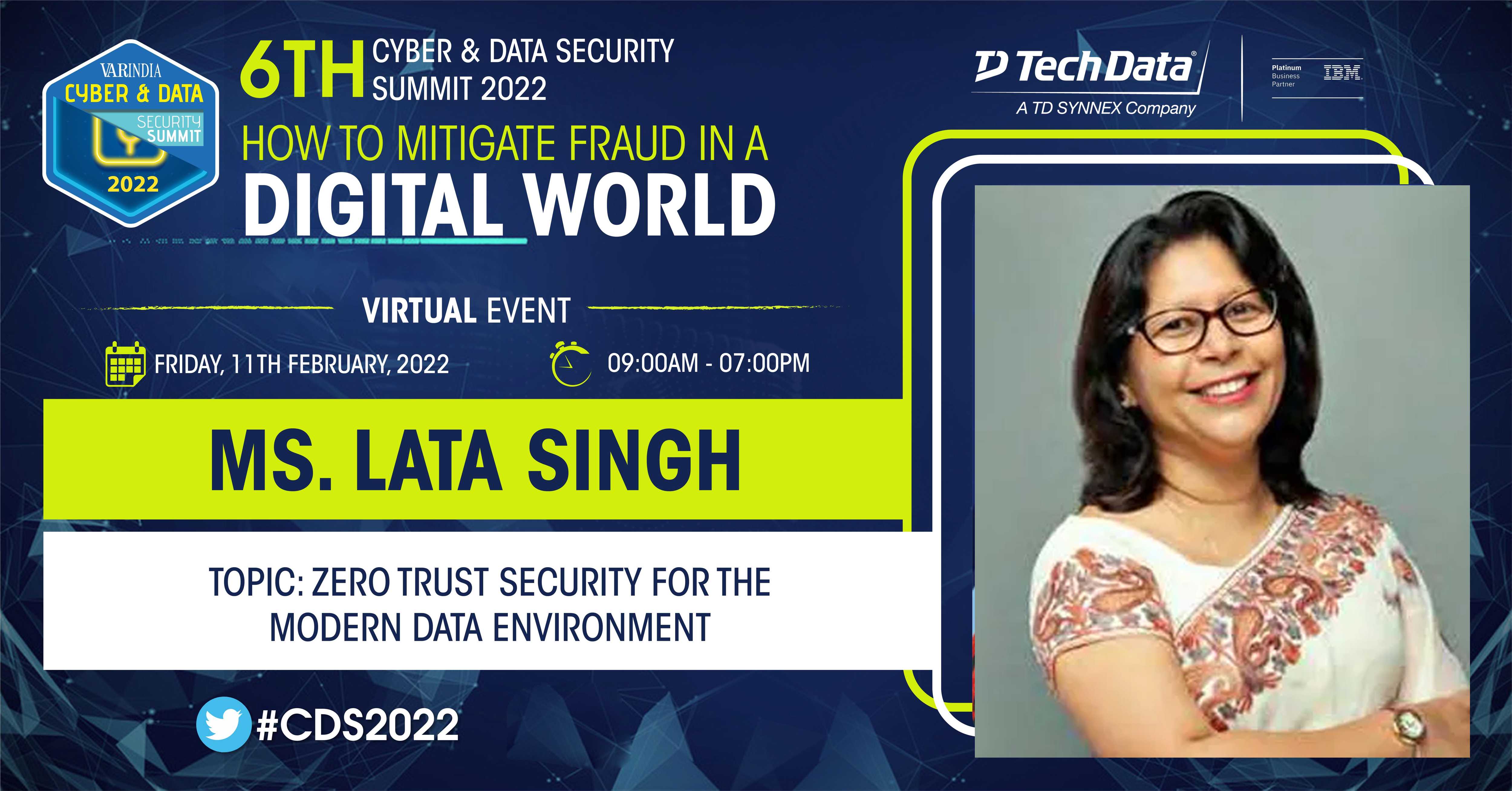Presentation by Ms. Lata Singh, Director- Regional Technology Sales Leader- India & South Asia-IBM India