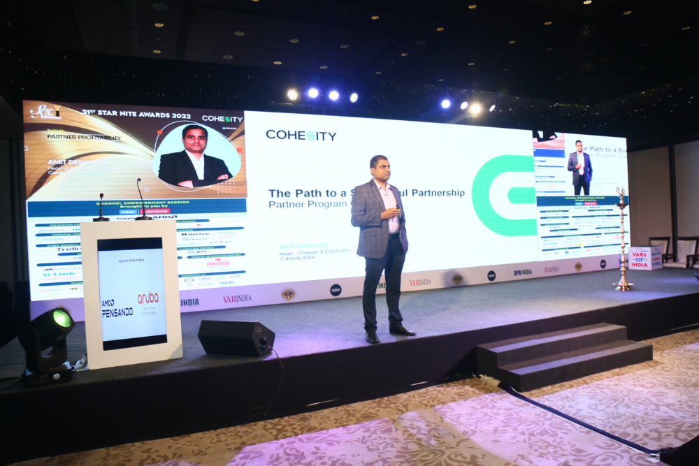 Presentation by Amit Deshmukh, Head of Channel & Distribution- Cohesity