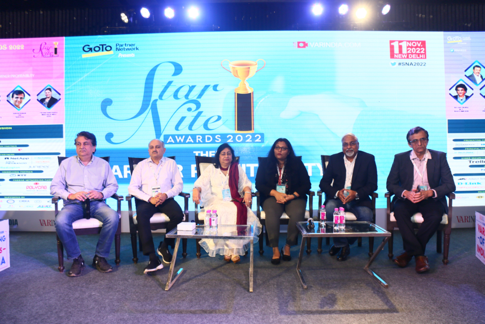 Panel Discussion - II : Ranjan Chopra, Team Computers, R S Shanbhag, Valuepoint Systems, Kamini Talwar, Iris Global Services Pvt Ltd, Triveni Rabindra