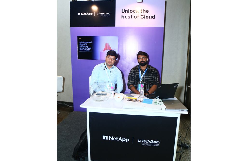 Netapp | TechData Stall