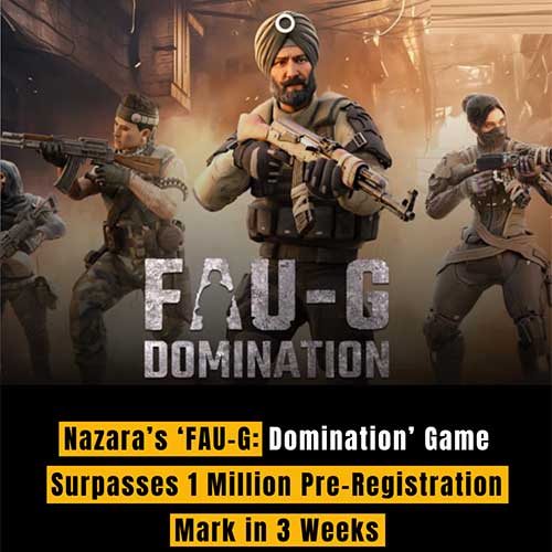 Shooter game FAU-G: Domination surpasses 1 Mn pre-registrations in 3 weeks