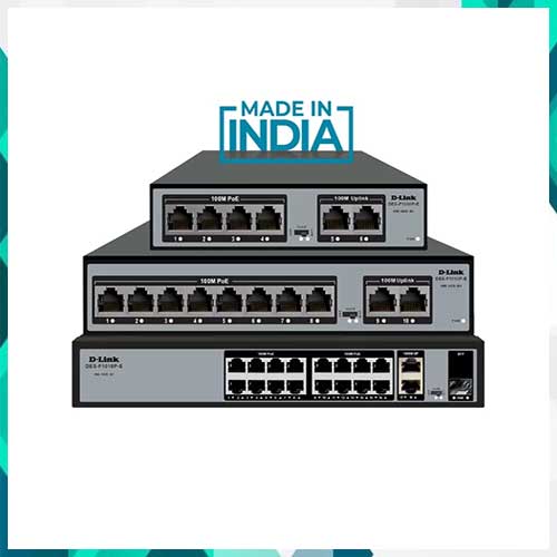 D-Link unveils Made in India surveillance switches