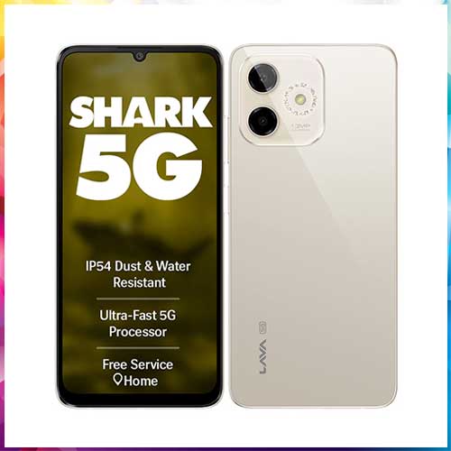Lava launches Shark 5G smartphone at Rs 7,999 with 5G connectivity