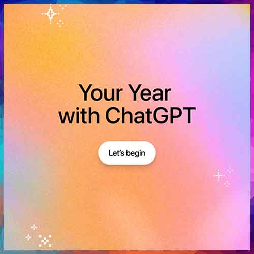 ChatGPT rolls out its own Spotify Wrapped style year-in-review feature