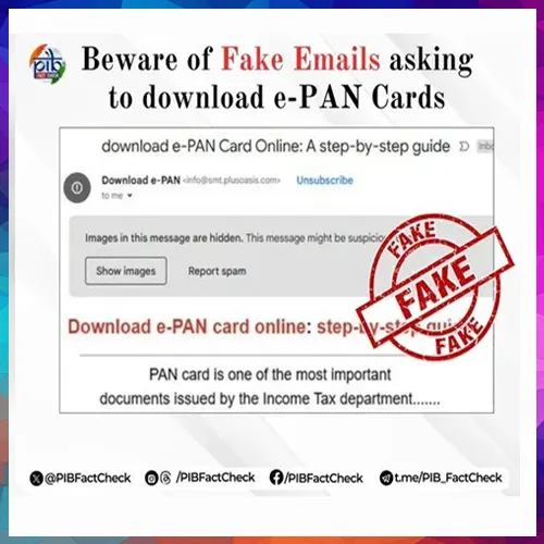 IT Department warns against fake emails asking for personal information