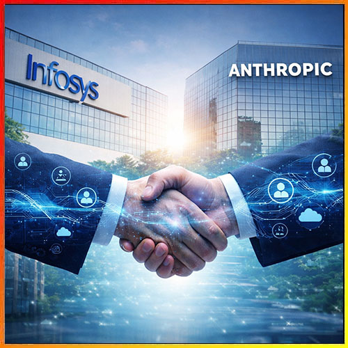 Infosys Partners Anthropic to Deploy Agentic AI Across Telecom, Finance and Manufacturing