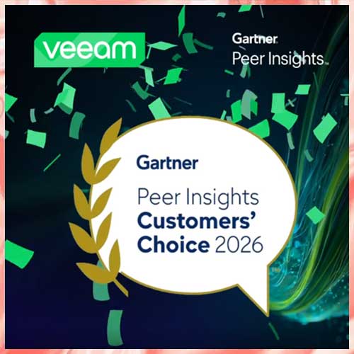 Veeam recognized as a 2026 Gartner Peer Insights Customers choice for backup and data protection platforms