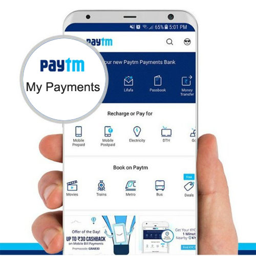 Paytm with its â€œMy Paymentsâ€ app aims for Rs.60,000-crore bank transfers