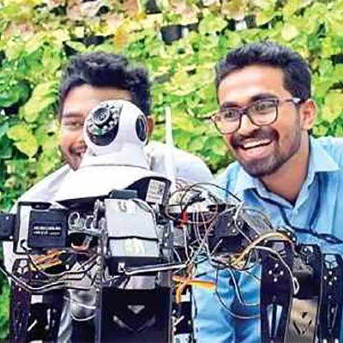 Robot developed for Rescue Operations