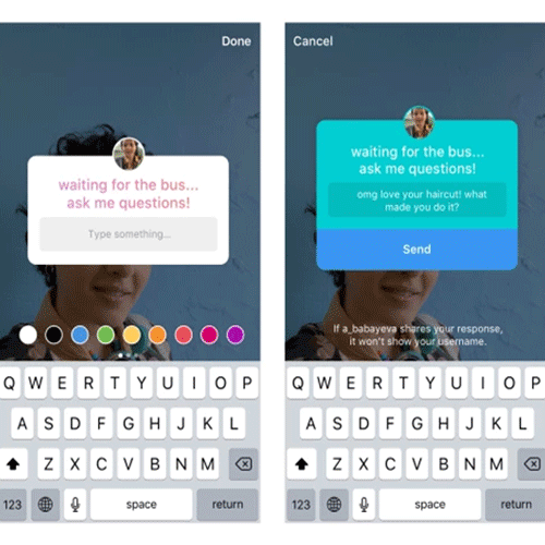 Instagram Introduced new Questions stickers - make it easy to get recommendations ....!!!