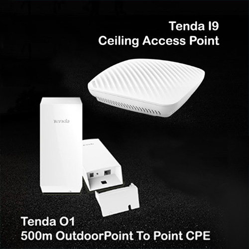 Tenda unveils budget-friendly Outdoor CPE & wireless Ceiling Access Point â€“ O1 & I9