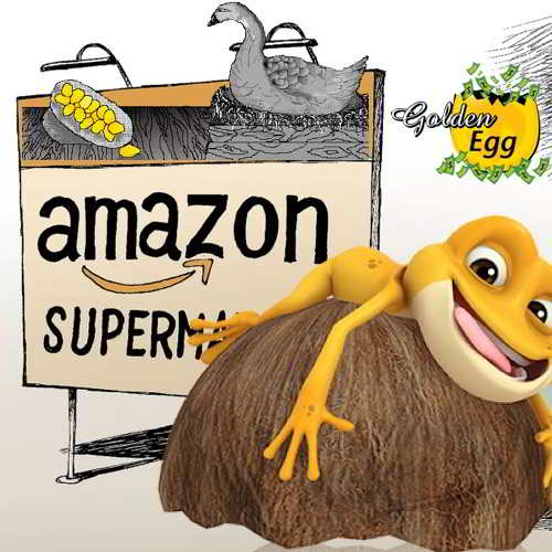 Amazon egging  on 'Golden Eggs' by selling coconut shells for over Rs. 1,200!
