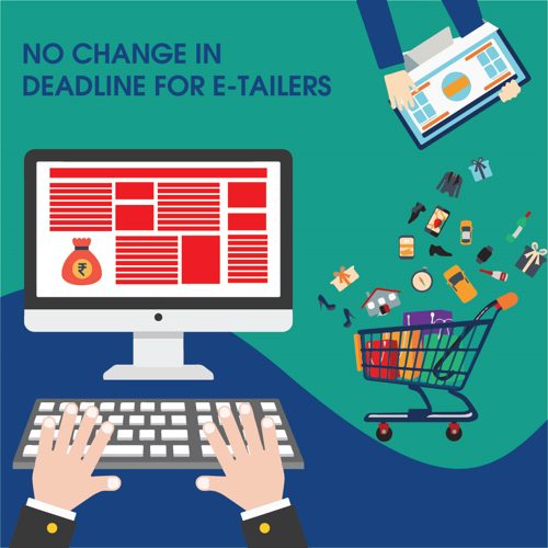 Government stick to the February 1 deadline for e-tailers