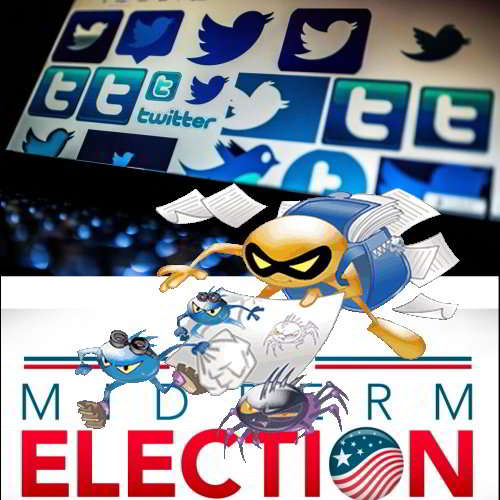Thousands of Twitter accounts originating in Iran, Russia removed that targeted US midterm elections