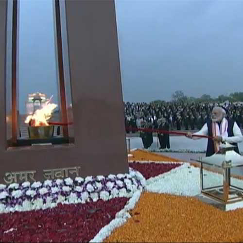PM Modi dedicates National War Memorial to Nation