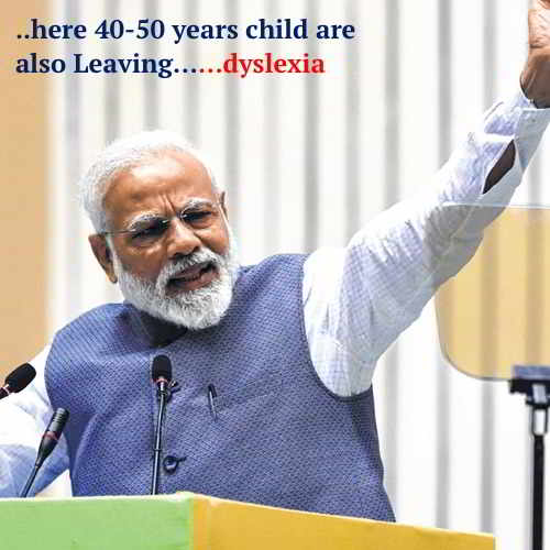 Modi's Remark on Dyslexia - With Example of 5 Successful People