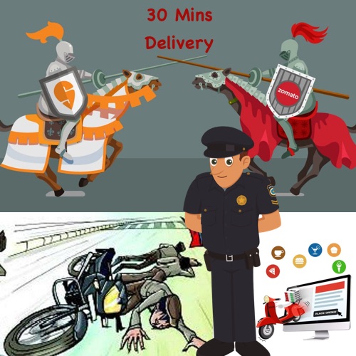 Food Delivery Apps Leading to Traffic violations - Warned of Severe Consequences : Mumbai Police