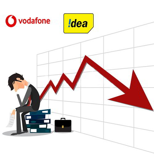 Vodafone Idea is down with Rs 4881.9 Crore In Q4