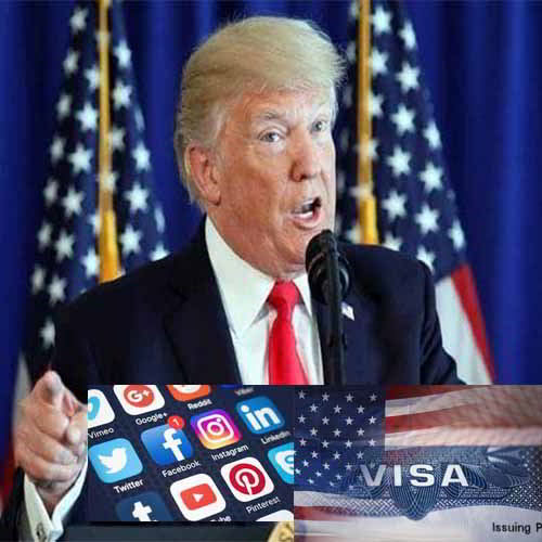 Applicants for US Visa need to provide 5-year social media details