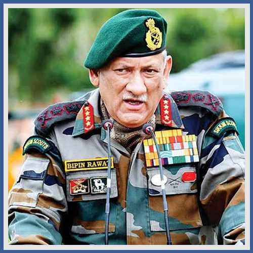 Army Chief General Bipin Rawat named Indiaâ€™s first Chief of Defence