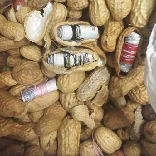 Man caught for smuggling â‚¹45L foreign currency inside groundnuts