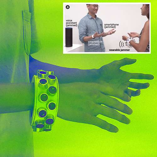 Researchers of University of Chicago comes up with Ultrasonic bracelet that jams the microphones