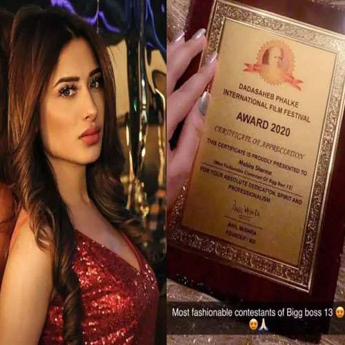 Bigg Boss 13â€™s Mahira Sharma apologises on forged Dadasaheb Phalke International award issue