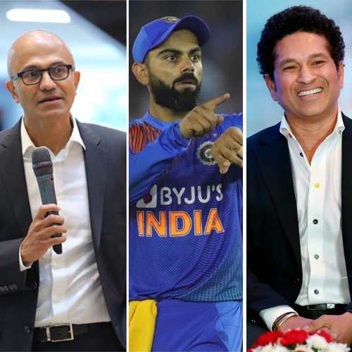 â€œSachin from yesterday and Virat todayâ€, Satya Nadella reveals his favourite cricketer