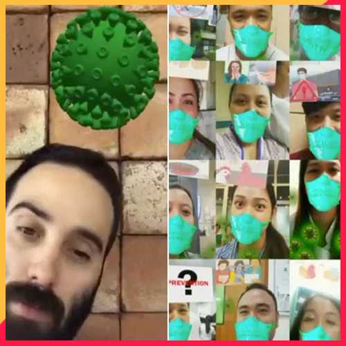 Instagram users criticised for creating coronavirus-theme filters