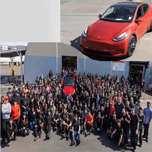 Tesla produces one millionth electric car