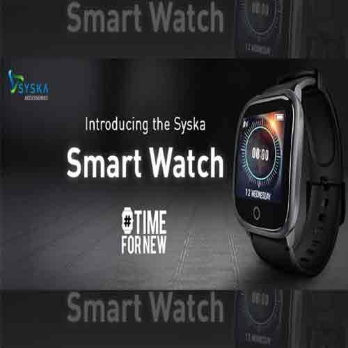 Syska ventures into wearable segment withÂ SW100 SmartWatchÂ 