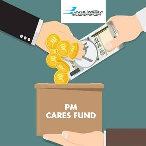 BEL donates Rs 2.26 Crores to PM CARES Fund
