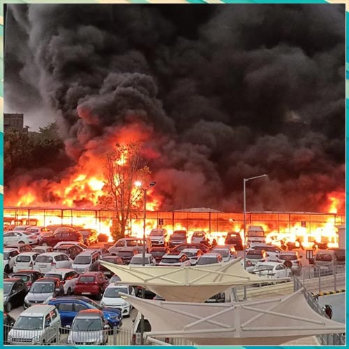 Fire breaks out at e-motor parking space in Delhiâ€™s Jamia Nagar