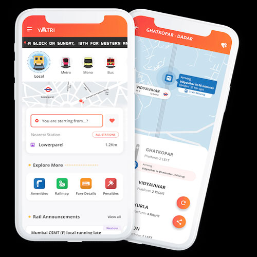CDP along with Indian Railways develop mobile app YATRI to make life of Mumbaikars easy