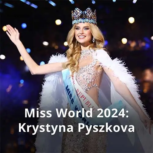 Miss World 2024: Krystyna PyszkovÃ¡ of the Czech Republic wins the title